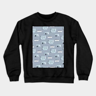 Pattern with esoteric symbols Crewneck Sweatshirt